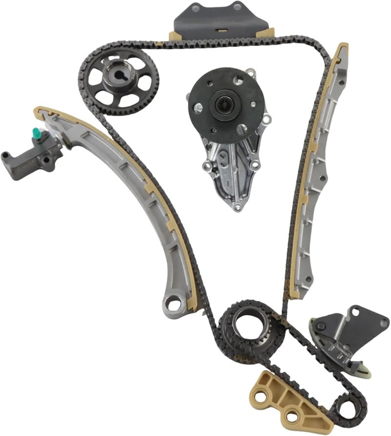 Autodevil Store Engine Timing Chain Kit Fit for Accord 2008-2012 CR-V 2010-2011 2.4L for TSX 2.4L 2009 2010 2011 2012 2013 2014 with Water Pump Car Part Sets Replace TK242 1351620 AW6233 - Image 1